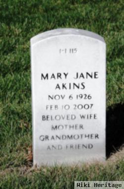 Mary Jane Georgen Akins