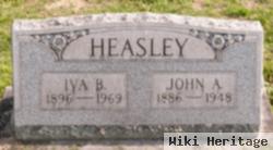 Iva B Heasley Schlegel