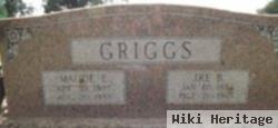 Isaac Benjamin "ike" Griggs