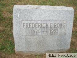 Frederick Eugene Rowe