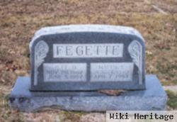 Mattie F. Fegette