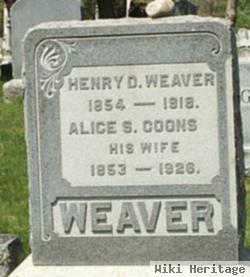 Alice S Coons Weaver