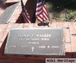 Pvt Floyd P Walker