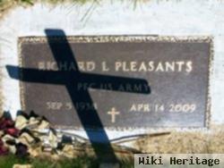 Pfc Richard L. Pleasants