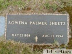 Rowena Palmer Hammitt Sheetz