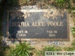 Bertha Alice Poole