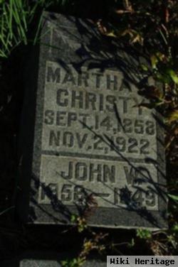 Martha Jane Kay Christy