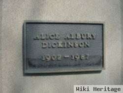 Alice Albury Dickinson