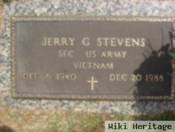 Jerry G Stevens