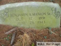 Benjamin A Manion, Sr