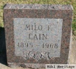 Milo F. Cain