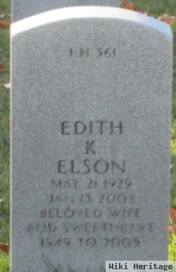 Edith Lorene Keeney Elson