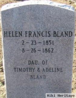 Helen Frances Bland