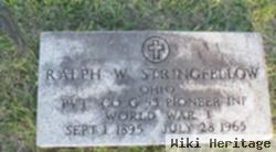 Pvt Ralph W Stringfellow