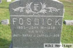 Sarah J. Carroll Fosdick