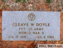 Cleave W Doyle