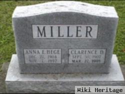 Clarence D Miller