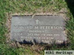 Maynard M Peterson