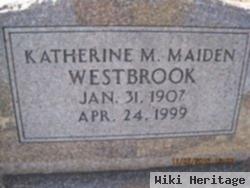 Katherine M. Maiden Westbrook