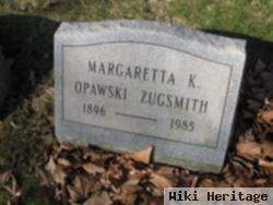 Margaretta Katherine Opawski Zugsmith