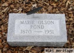 Marie Olson Pond