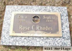 Rose C. Rhodes