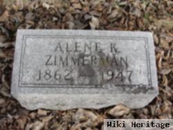 Alene K "allie" Knisley Zimmerman