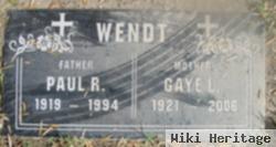 Gaye L. Wendt