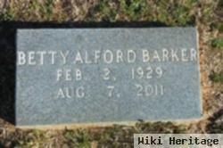 Betty Alford Barker