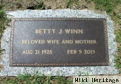 Betty Jane Harms Winn