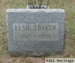 Elsie J Baker