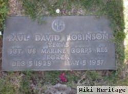 Sgt Paul David Robinson