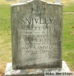 Mary A Snively