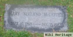 Mary Neuland Mccarthy