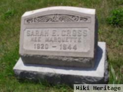 Sarah E. Marquette Cross