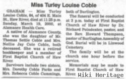 Turley Louise Coble