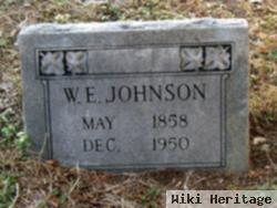 W. E. Johnson