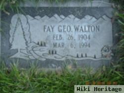 Fay George Walton