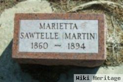 Marietta Martin Sawtelle