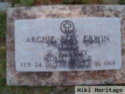 Archie Roy Erwin