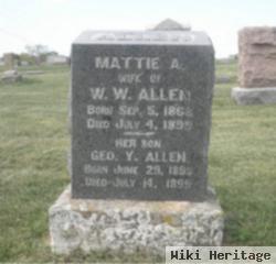 Mattie A. Allen