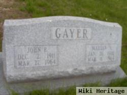 John P. Gayer