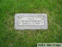 Ella Marie Pauline Mecklenberg