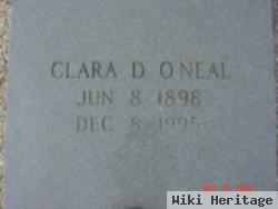 Clara D. O'neal