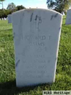 Howard T Simms