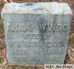 Anna Olivia Wingo Richardson