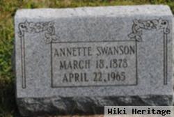 Annette Swanson