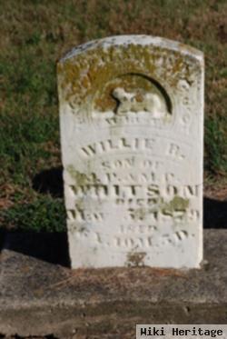 Willie R. Whitson