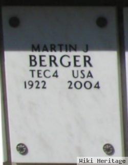 Martin J Berger