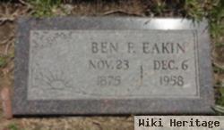 Ben F Eakin